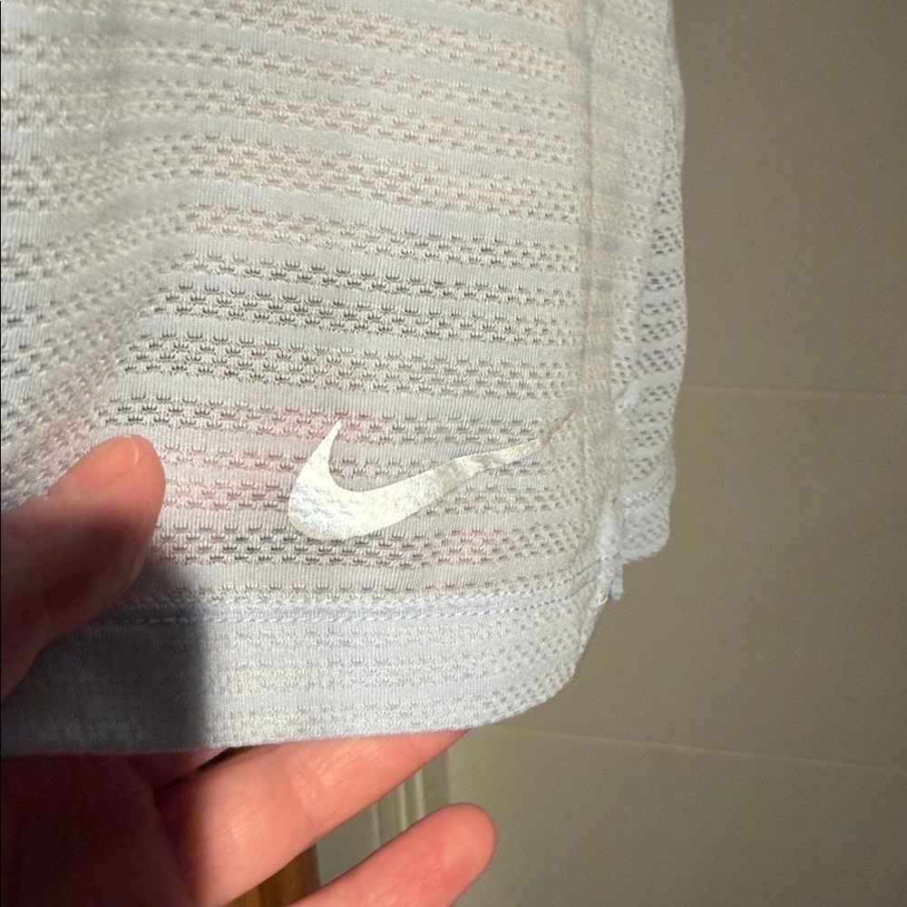 Light Baby Blue Nike Dri Fit Tank - Picture 4 of 5